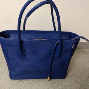Dagne Dover Legend Tote 15-INCH TOTE - DAGNE BLUE
